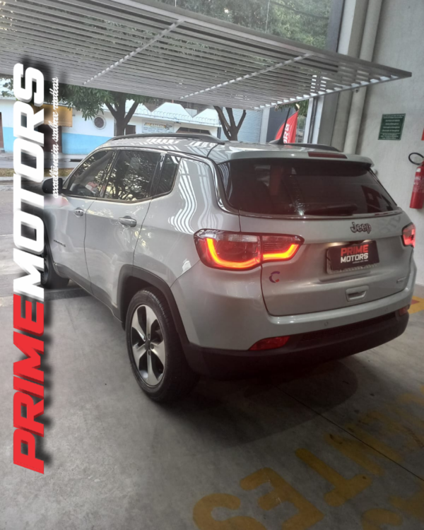 JEEP COMPASS LONGITUDE FLEX AUT. + TETO Ano 2018 - Image 8
