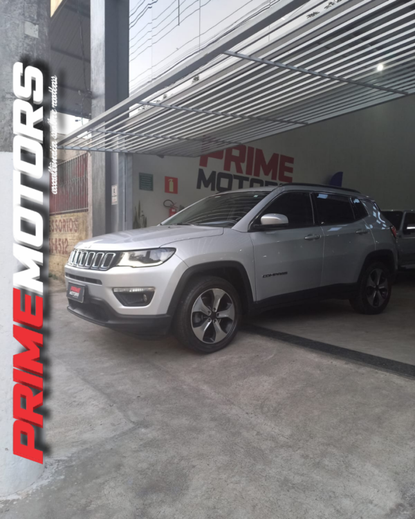 JEEP COMPASS LONGITUDE FLEX AUT. + TETO Ano 2018