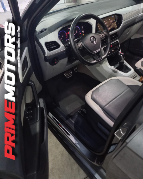 T-CROSS 250 TSI HIGHLINE AUT 1.4 TURBO + TETO SOLAR + SOM BITS + PARK ASSIST + LED Ano 2021 - Image 6