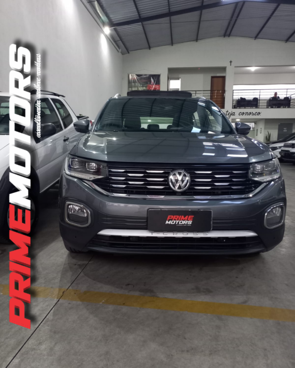 T-CROSS 250 TSI HIGHLINE AUT 1.4 TURBO + TETO SOLAR + SOM BITS + PARK ASSIST + LED Ano 2021 - Image 5