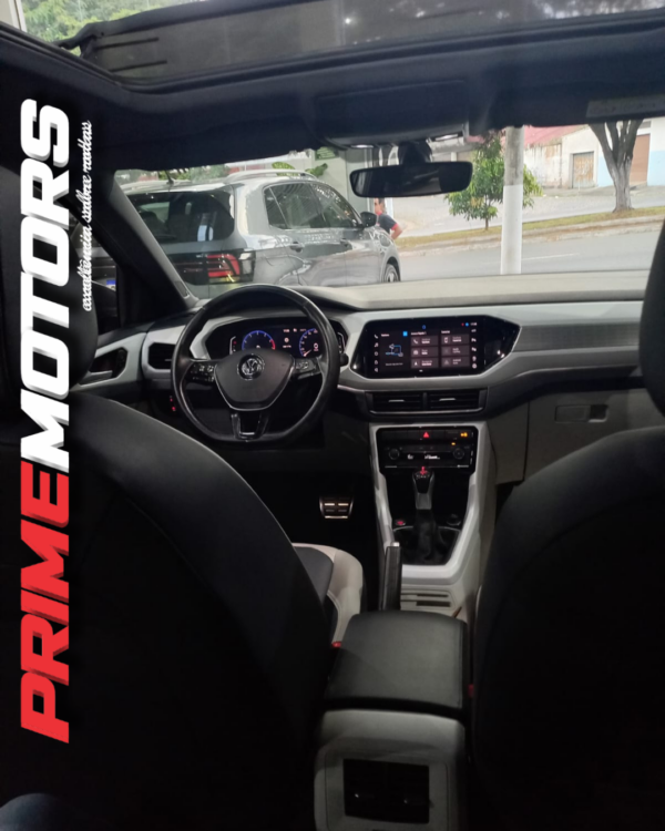 T-CROSS 250 TSI HIGHLINE AUT 1.4 TURBO + TETO SOLAR + SOM BITS + PARK ASSIST + LED Ano 2021 - Image 4