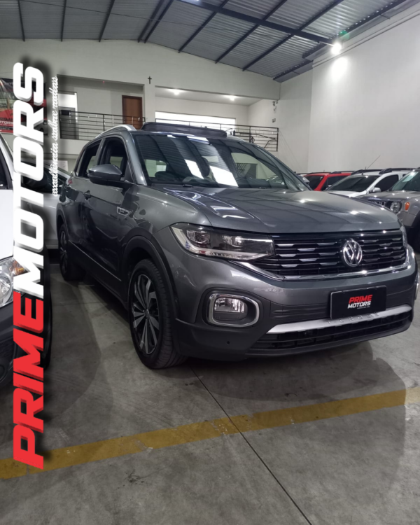 T-CROSS 250 TSI HIGHLINE AUT 1.4 TURBO + TETO SOLAR + SOM BITS + PARK ASSIST + LED Ano 2021 - Image 3