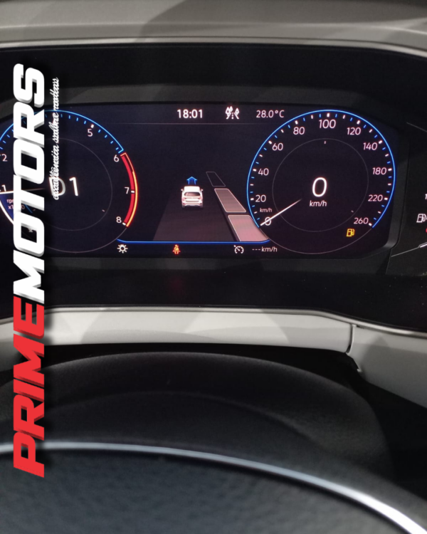 T-CROSS 250 TSI HIGHLINE AUT 1.4 TURBO + TETO SOLAR + SOM BITS + PARK ASSIST + LED Ano 2021 - Image 8