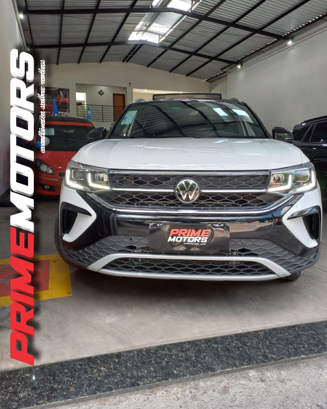 TAOS 250 TSI HIGHLINE AUT 1.4 TURBO + TETO SOLAR + PARK ASSIST + LED, ETC. Ano 2024 * SÓ 24.000 KM - Image 2