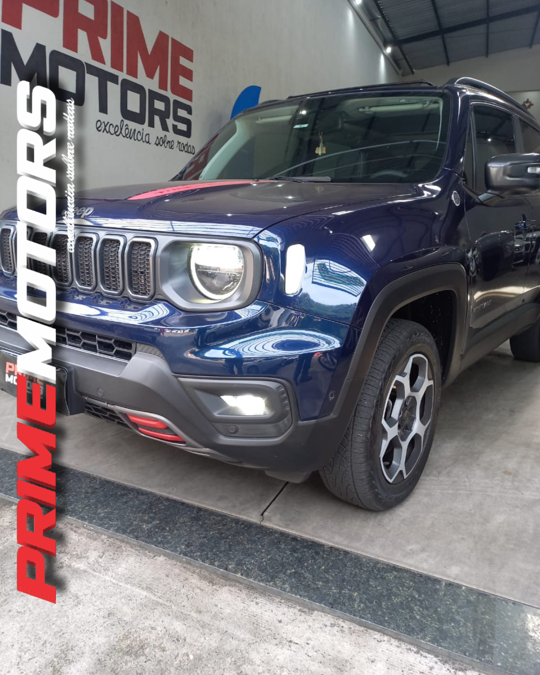 JEEP RENEGADE 4X4 TRAILHAWK T270 1.3 TURBO FLEX AUT. + TETO SOLAR e GARANTIA DE FÁBRICA Ano 2024 - Image 11