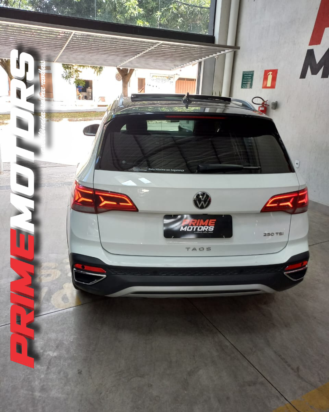 TAOS 250 TSI HIGHLINE AUT 1.4 TURBO + TETO SOLAR + PARK ASSIST + LED, ETC. Ano 2024 * SÓ 24.000 KM - Image 11