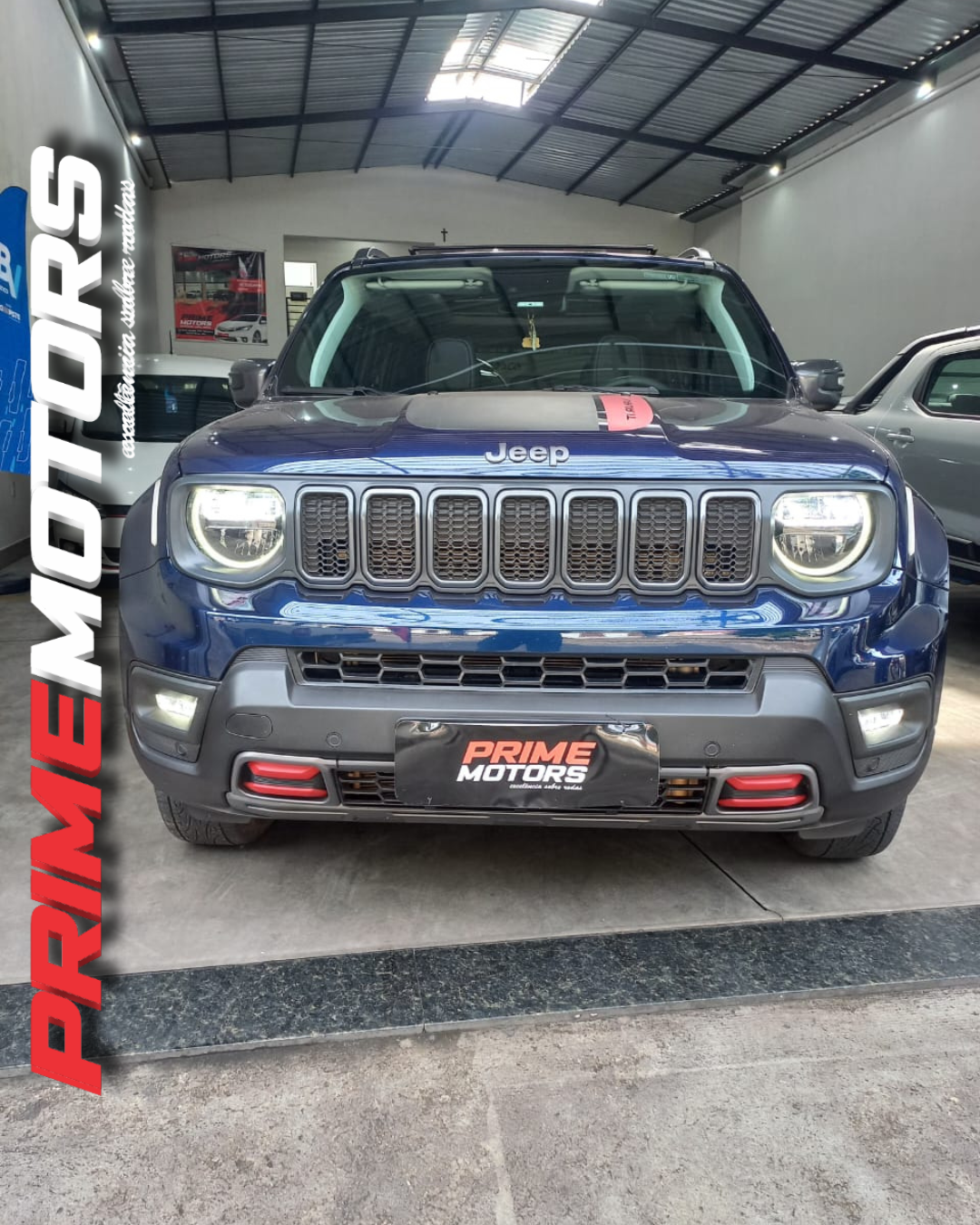 JEEP RENEGADE 4X4 TRAILHAWK T270 1.3 TURBO FLEX AUT. + TETO SOLAR e GARANTIA DE FÁBRICA Ano 2024 - Image 9