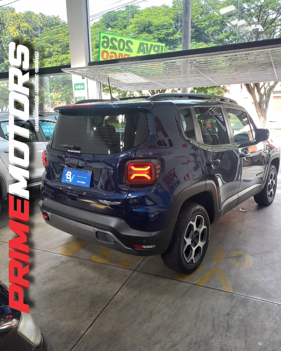 JEEP RENEGADE 4X4 TRAILHAWK T270 1.3 TURBO FLEX AUT. + TETO SOLAR e GARANTIA DE FÁBRICA Ano 2024 - Image 10