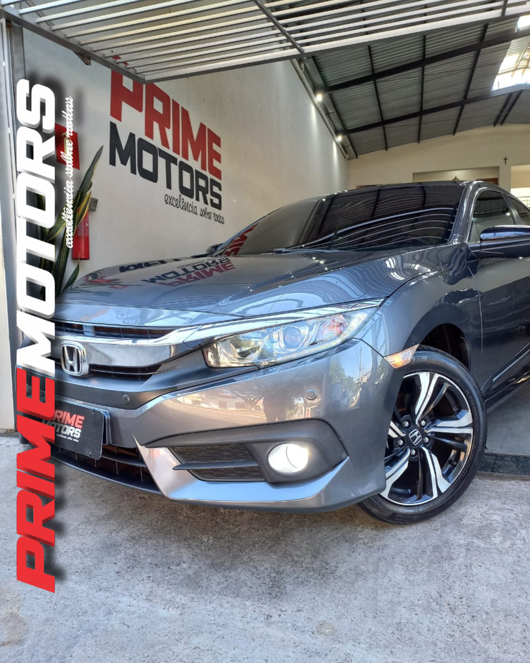 HONDA CIVIC EXL COMPLETO AUTOMÁTICO (Nave!) Ano 2018 - Image 8