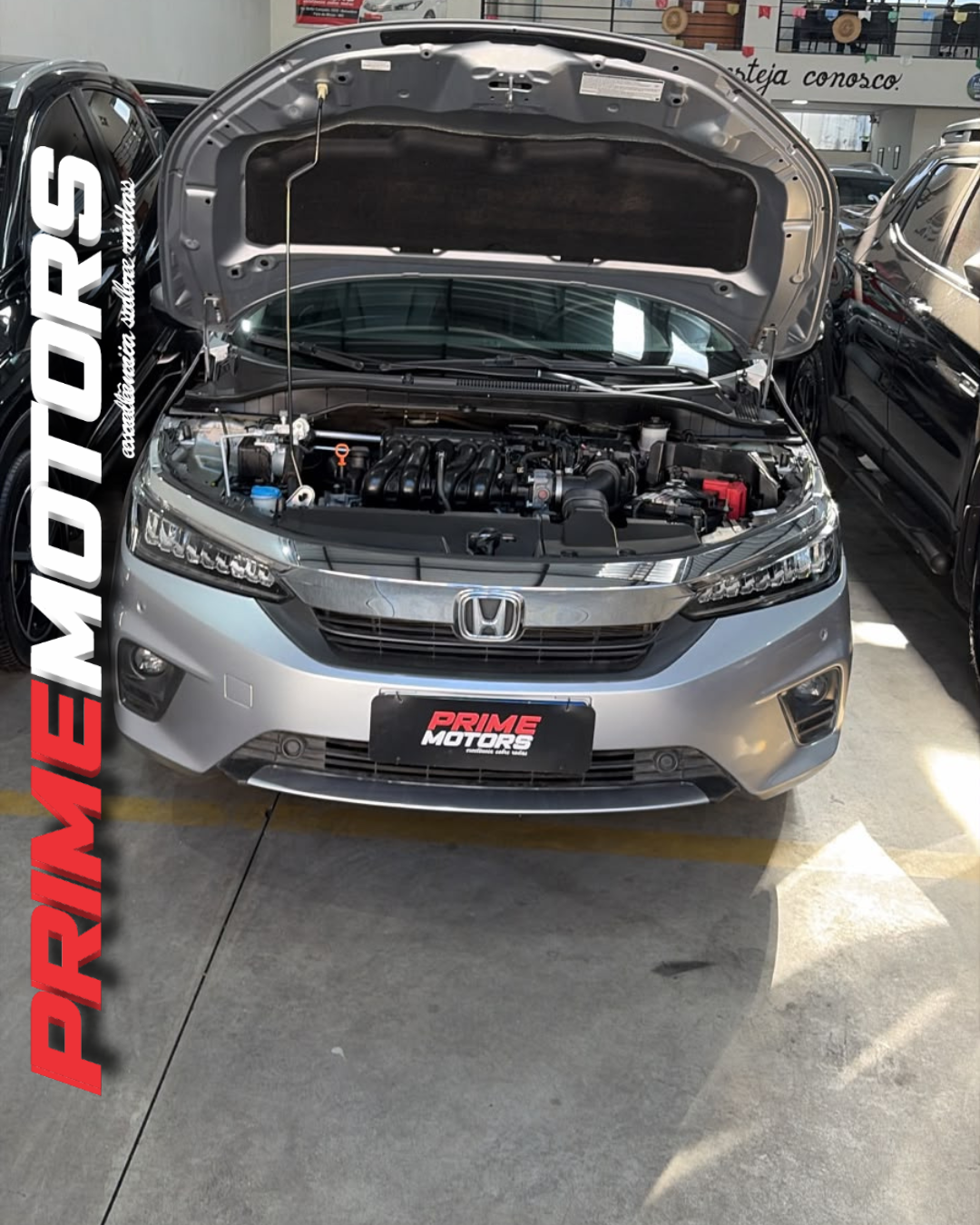 HONDA CITY AUT. TOURING (NAVE!) Ano 2024 * só 24.000km - Image 2