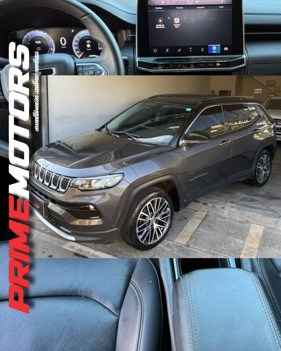 JEEP COMPASS LIMITED T270 1.3 TURBO FLEX AUT. Ano 2023
