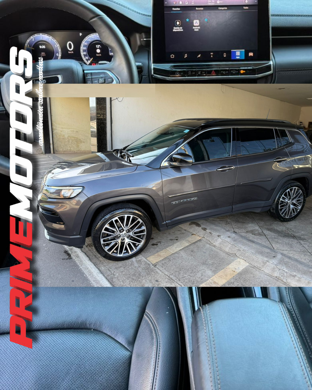 JEEP COMPASS LIMITED T270 1.3 TURBO FLEX AUT. Ano 2023 - Image 9