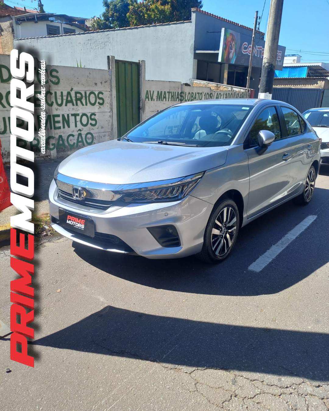 HONDA CITY AUT. TOURING (NAVE!) Ano 2024 * só 24.000km
