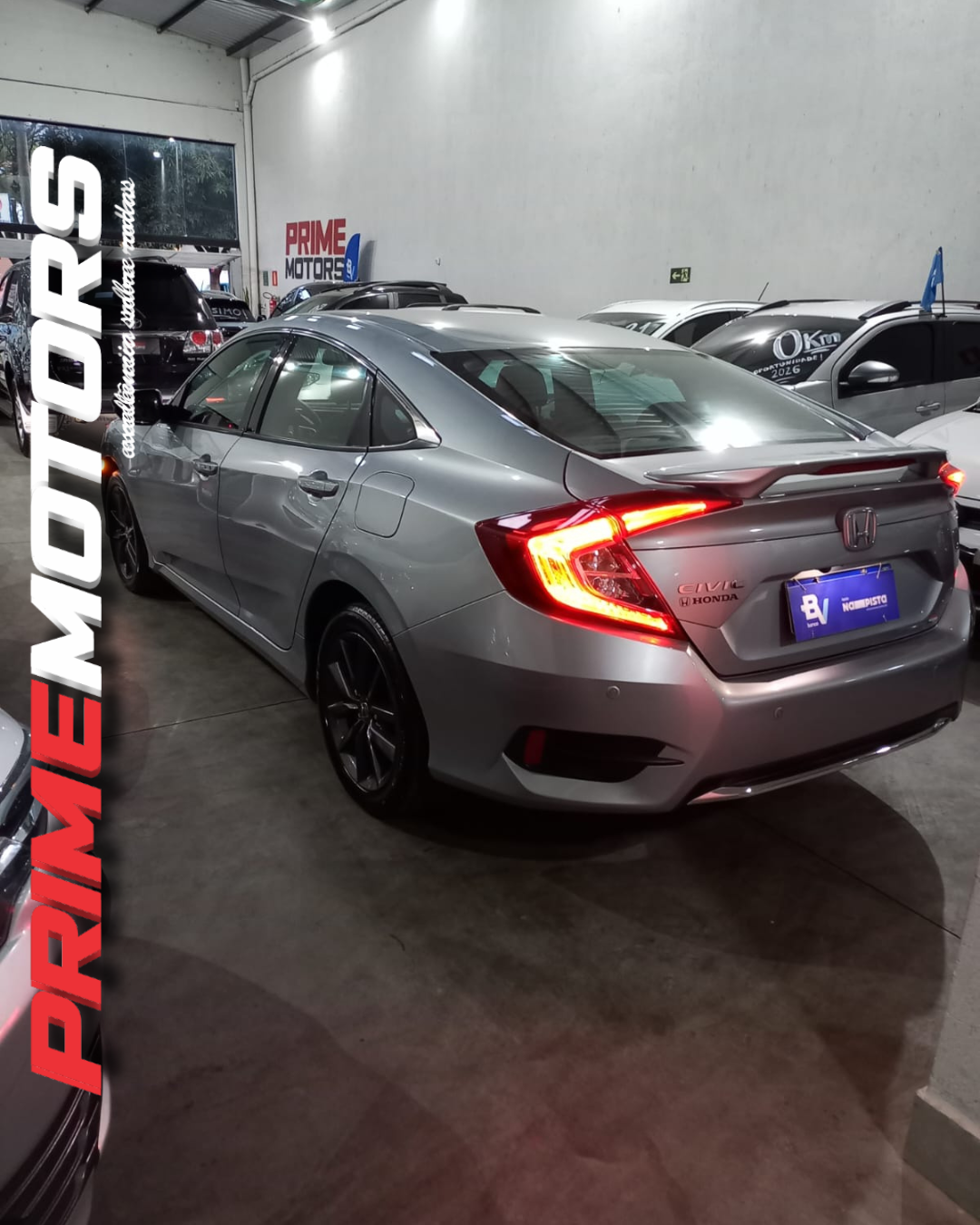 HONDA CIVIC EXL COMPLETO AUTOMÁTICO (Nave!) Ano 2021 - Image 6
