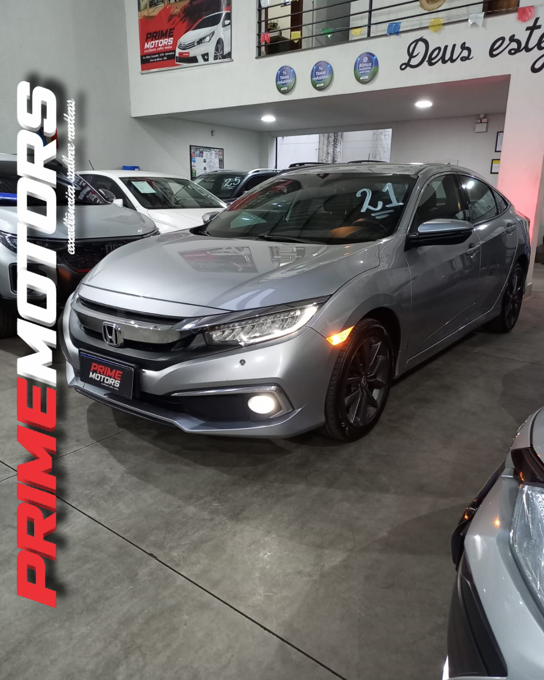 HONDA CIVIC EXL COMPLETO AUTOMÁTICO (Nave!) Ano 2021