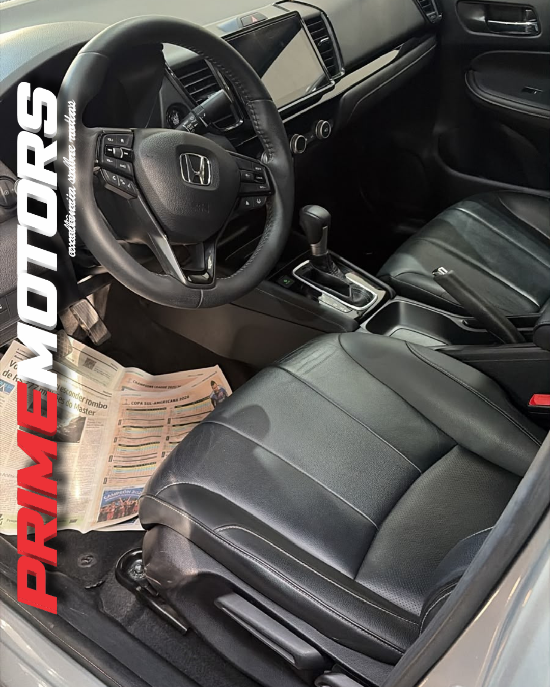HONDA CITY AUT. TOURING (NAVE!) Ano 2024 * só 24.000km - Image 3